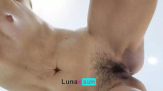 Watch Me Do My Sport - Luna's Hot Gym Fuck with Sun Steel - Petite Blonde Teen in HD