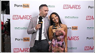 On The Red Carpet With Asa Akira And Keiran Lee