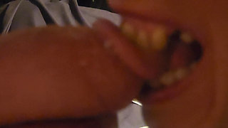 Goode Girl Ball Squashing and Cock Biting Fun