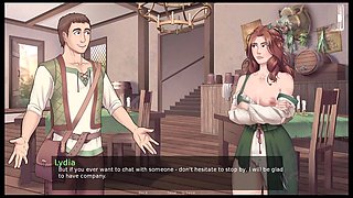 Cartoon movie, big boobs blonde, sexy but