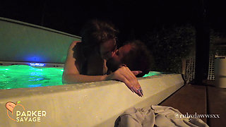 Hottub Fuck Time with