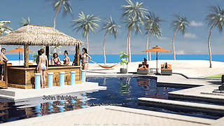 Tacos: Pleasant Sunny Day on the Beach with the Swinger Couple and the Sexy Hotties in Bikini - Episode 78