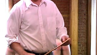 Skinny blonde teen enjoys sex with three guys