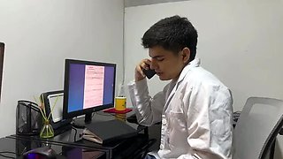 Sexy Doctor Home Visit Turns Wild - Manuela Alvarez Gets Hardcore Anal Fuck