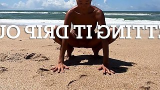 84 Asian milf wife gets microbikini beach creampie OnlyFans