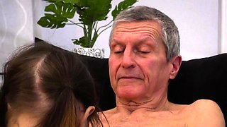 amateur old hot sexy granny seducing a young man