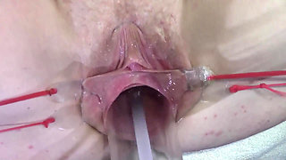 11 Far Spread Pussy Close up Fuck with Lamp 1000 Watt