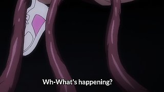 Tentacle Monster Ravages Schoolgirls in Steamy Hentai Orgy