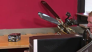 Sex Lucky Listig Blonde Sucking Cock Wild