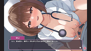 Hentai Game - Naughty Nurse Riding The Dick - Sakusei Shinsatsu
