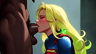 Supergirl Gets Tied Up And Toyed AGAIN