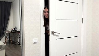 Big Tits Step Sister Caught Step Brother Masturbating! Spy