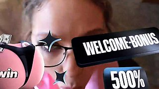 Step mom's facial cumshot after bukkake - best sex!