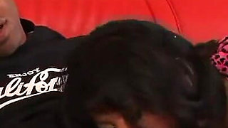 Threesome Sex with Two Beautiful Pussies Who Love Getting Fucked Doggy Style by Big Hard Black Cock
