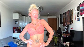 NUDE   Micro Bikini Try-on Haul with British teen
