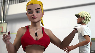 Hentai Sex School Episode 3 - Hentai Student Eats Out His Teacher's Perfect Pussy Until She Orgasms!