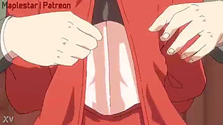 Boob pressing