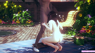 Beauty Chick Get Hard Fuck - 3D Animation