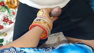 Sasur bahu father-in-law fucked by daughter-in-law when daughter-in-law brought water in the room