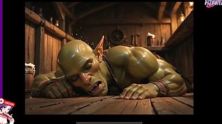 ESCAPE THE GOBLINS. Animation gallery, compilation of the best scenes in the game