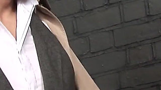 Uniformed Sluts - ebony Brunette Romana Ryder Dressed as a Sexy Police Officer Fucking Hard in the Cell