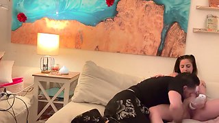 Little Pink In Stepbrother Comes Unannounced To Pound This Stepsister Pussy