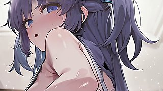 Japanese schoolgirl, anime, blue archive