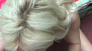 Busty Blond Punished For Her Big Boobs