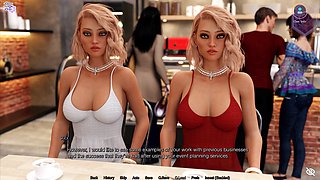 Busty beauty in a sunlit love story