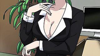 Naruto: Kunoichi Trainer - Big Ass Blonde Secretary Teen Has Risky Office Sex at Work with a Big Dick Co Worker