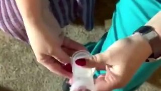 Sperm bank nurse in New York uses a matching to collect my cum