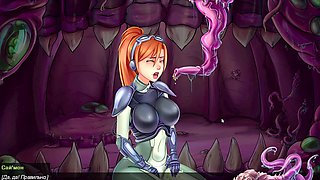 Gym girl in lingerie gets man milked for all it's worth