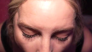 POV Amazon Sex Position and Blowjob Facial