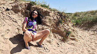 Outdoors Naked and Pissing in Public Compilation