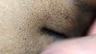 Beautiful swallowing and cheeky vagina