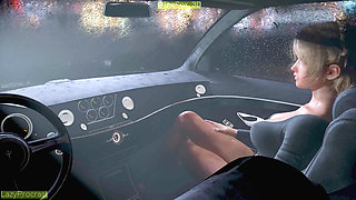 Final Fantasy 15 - Lunafreya Car Ver 1 WM Remix Color (No sound) By LazyProcrast Animation 3D Hentai