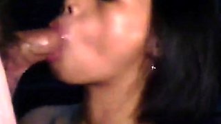 Asian Brunette Amateur Blowjob