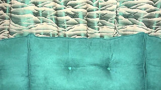 Spit Fetish. Strip Tease, Oiling, Spit and Intense Orgasm