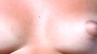 Playful young nudist chicks caught on a voyeur camera