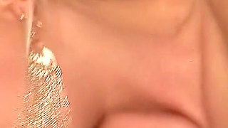 Horny skinny blonde teen Niki filmed in threesome with stepbrother and friend