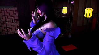 The Seductive Goddess of Virtual Flames - 3D Animation Hentai