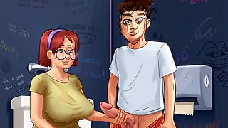 Big boobs, animation sex, game
