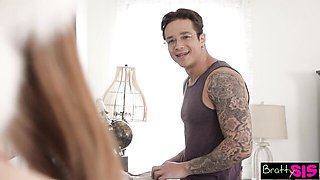 Bouncy Jayden Marcos and Myra Moans - small tits video - Bratty Sis