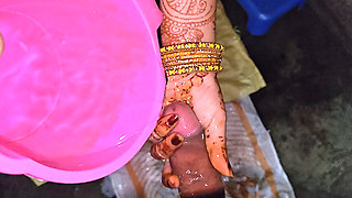 Cute Bhabhi Bedroom Romantic Sex with Step Stepbrother