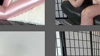 Pink Spandex Spanking Cam B 4K
