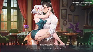 Big Tits Hentai Mermaid Girl Hot Romantic Sex With Pussy Licking, Kissing And Creampie - Hotel Tales (Steam Game)