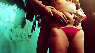 Dirty whore takes cock in mouth and cunt.