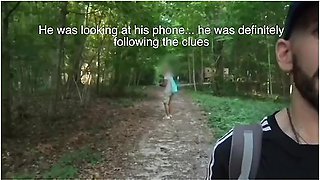 Porn Treasure Hunt! Who Finds Me Will Fuck Me! Two Real Followers Followed The Clues And Found Me