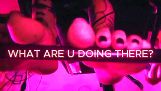 POV Human Furniture: stay still while I enjoy my music YOUR ITALIAN GODDESS