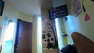 The mature Venezuelan maid is not satiated with her hubby and seeks me out